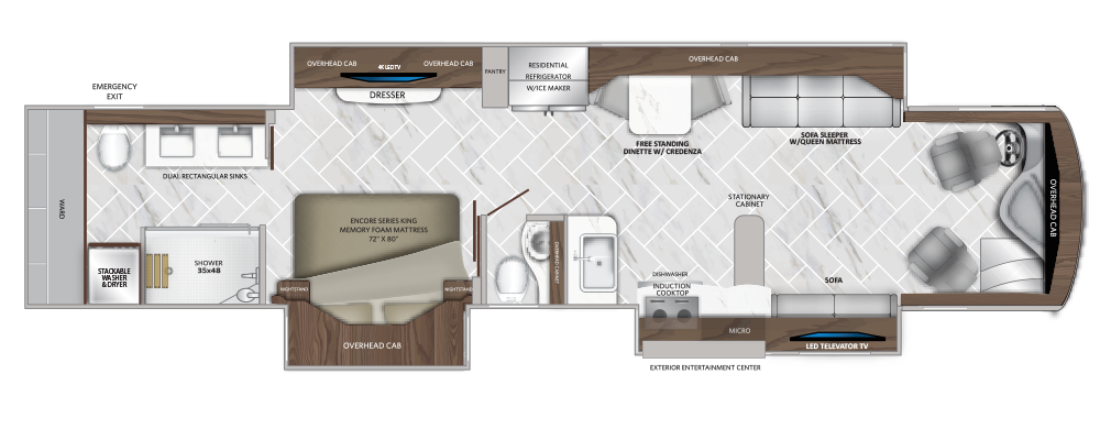 The New 2025 American Coach American Eagle 45E: A Comprehensive Review